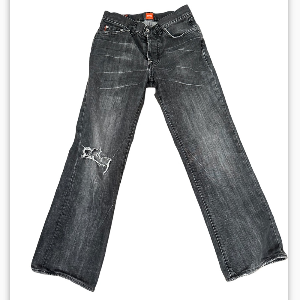 Boos Hugo, Bosch, men’s black jeans